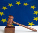 Euro Flag with Gavel TN